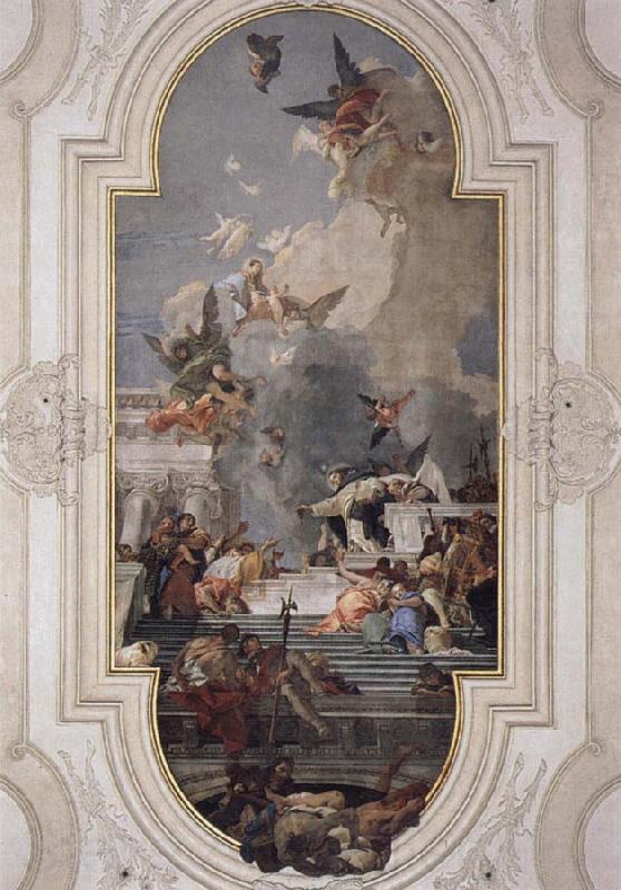 Giovanni Battista Tiepolo Donation of the Rosary